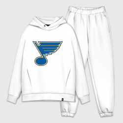 Мужской костюм oversize хлопок St Louis Blues