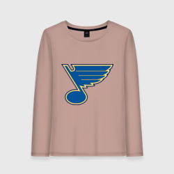 Женский лонгслив хлопок St Louis Blues