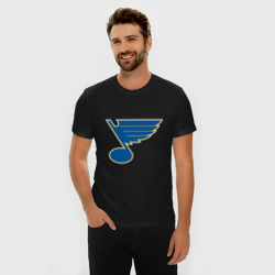 Мужская футболка хлопок Slim St Louis Blues - фото 2