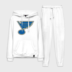 Мужской костюм хлопок с толстовкой St Louis Blues