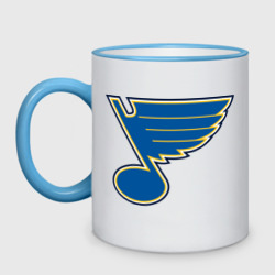 Кружка двухцветная St Louis Blues