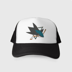 Кепка тракер с сеткой San Jose Sharks