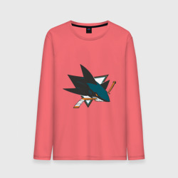 Мужской лонгслив хлопок San Jose Sharks