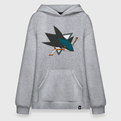 Худи SuperOversize хлопок San Jose Sharks