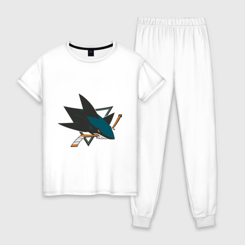 Женская пижама хлопок San Jose Sharks