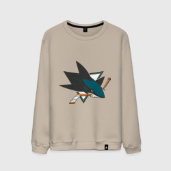 Мужской свитшот хлопок San Jose Sharks