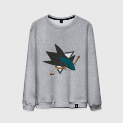 Мужской свитшот хлопок San Jose Sharks