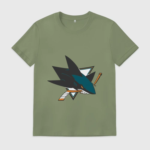 Мужская футболка хлопок San Jose Sharks