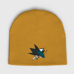 Женская шапка демисезонная San Jose Sharks
