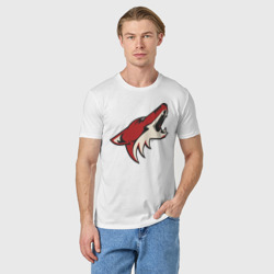 Мужская футболка хлопок Phoenix Coyotes - фото 2