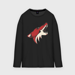 Женский лонгслив oversize хлопок Phoenix Coyotes