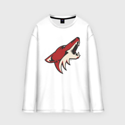 Женский лонгслив oversize хлопок Phoenix Coyotes