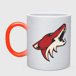 Кружка хамелеон Phoenix Coyotes