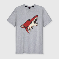 Мужская футболка хлопок Slim Phoenix Coyotes