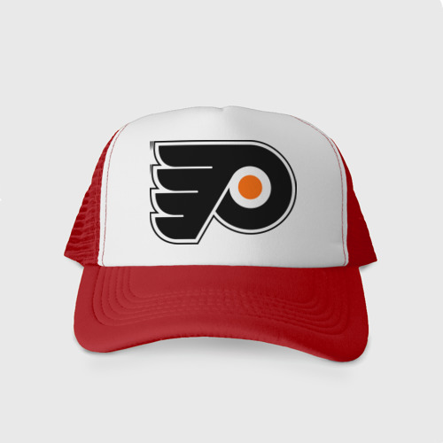 Кепка тракер с сеткой Philadelphia Flyers, цвет красный