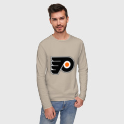 Мужской лонгслив хлопок Philadelphia Flyers - фото 2