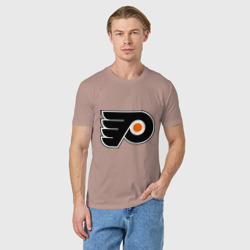 Мужская футболка хлопок Philadelphia Flyers - фото 2