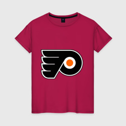 Женская футболка хлопок Philadelphia Flyers