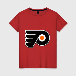 Женская футболка хлопок Philadelphia Flyers