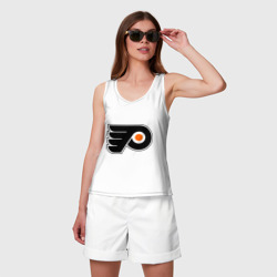 Женская майка хлопок Philadelphia Flyers - фото 2