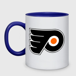 Кружка двухцветная Philadelphia Flyers