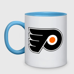 Кружка двухцветная Philadelphia Flyers