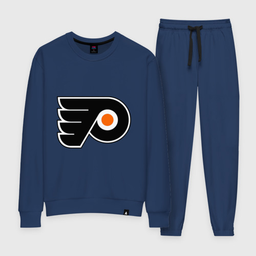 Женский костюм хлопок Philadelphia Flyers, цвет темно-синий