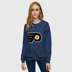 Женский свитшот хлопок Philadelphia Flyers - фото 2