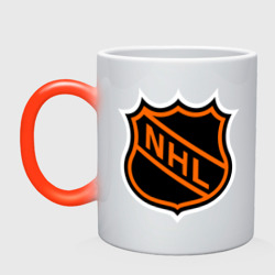 Кружка хамелеон NHL