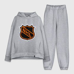 Женский костюм хлопок Oversize NHL