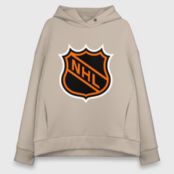 Женское худи Oversize хлопок NHL