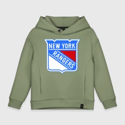Детское худи Oversize хлопок New York Rangers
