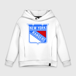 Детское худи Oversize хлопок New York Rangers