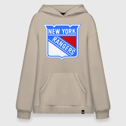 Худи SuperOversize хлопок New York Rangers