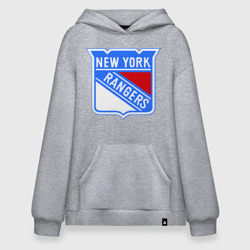 Худи SuperOversize хлопок New York Rangers