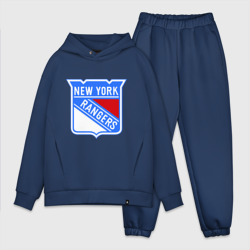 Мужской костюм oversize хлопок New York Rangers