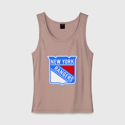 Женская майка хлопок New York Rangers