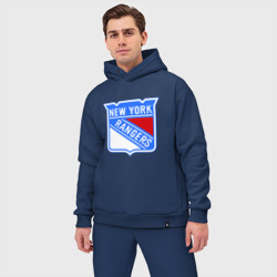 Мужской костюм oversize хлопок New York Rangers - фото 2