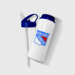 Бутылка для воды с трубочкой New York Rangers - фото 2