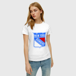 Женская футболка хлопок New York Rangers - фото 2