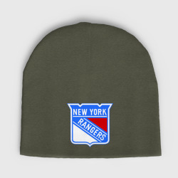 Женская шапка демисезонная New York Rangers