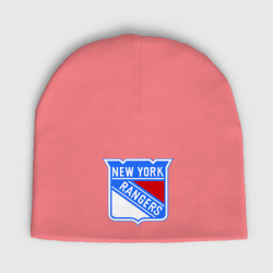 Мужская шапка демисезонная New York Rangers