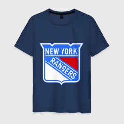 Мужская футболка хлопок New York Rangers