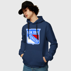 Мужская толстовка хлопок New York Rangers - фото 2