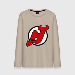 Мужской лонгслив хлопок New Jersey Devils