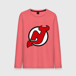 Мужской лонгслив хлопок New Jersey Devils