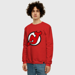 Мужской свитшот хлопок New Jersey Devils - фото 2