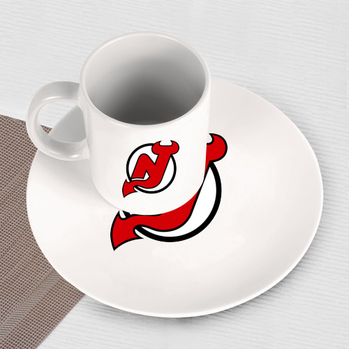 Набор: тарелка + кружка New Jersey Devils - фото 3