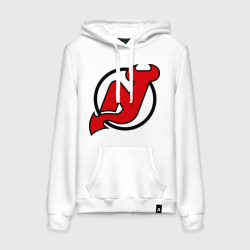 Женская толстовка хлопок New Jersey Devils