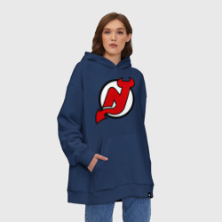 Худи SuperOversize хлопок New Jersey Devils - фото 2